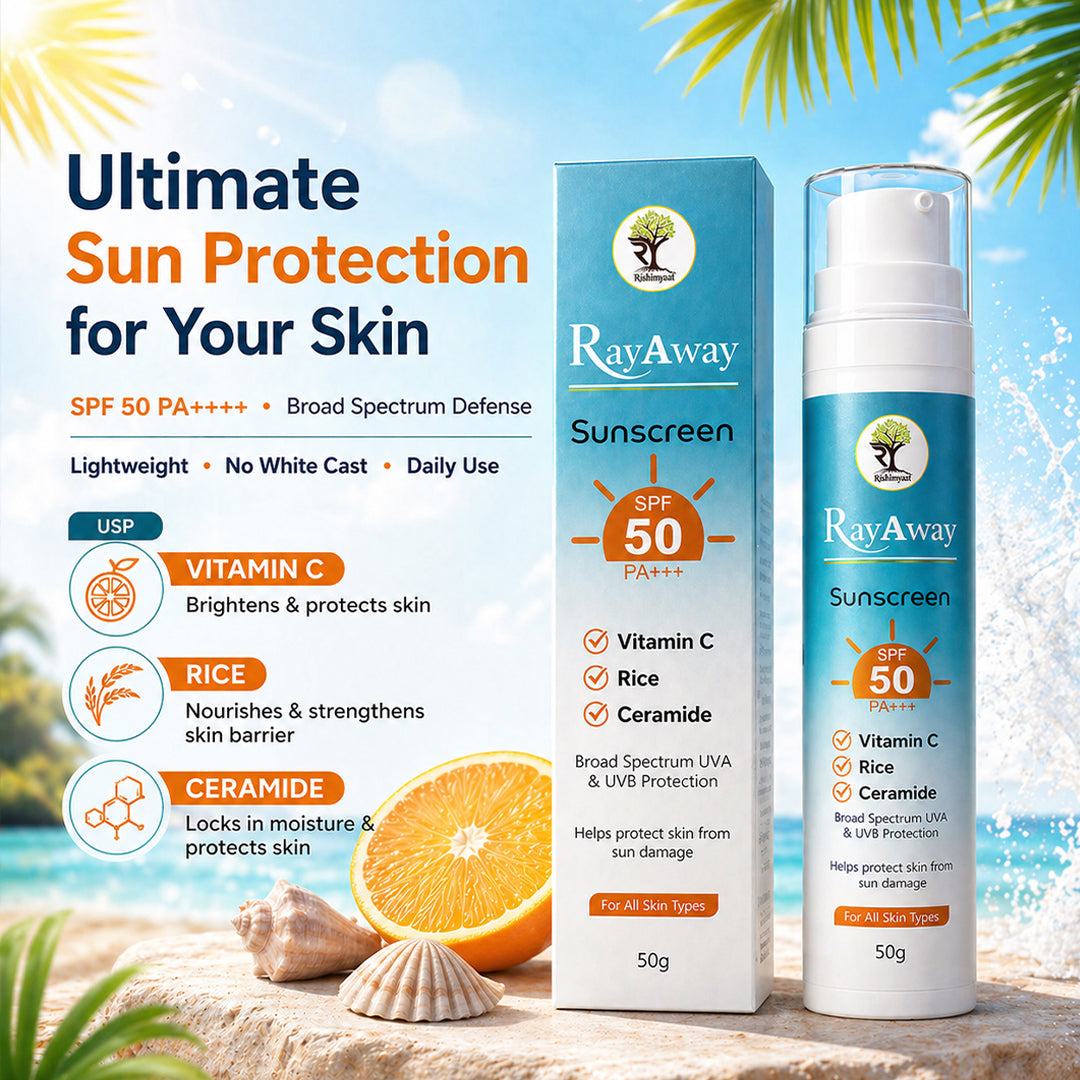 RayAway Sunscreen SPF 50 PA++